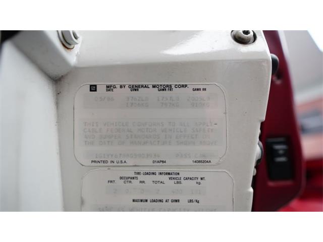 1986 Chevrolet Corvette (CC-1982463) for sale in Mesa, Arizona