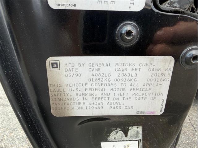 1991 Chevrolet Camaro Z28 (CC-1983477) for sale in Springfield, Massachusetts