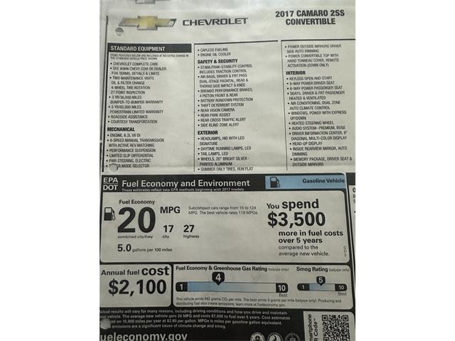 2017 Chevrolet Camaro SS (CC-1983523) for sale in Omaha, Nebraska