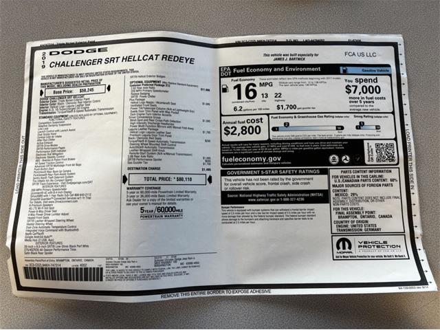 2019 Dodge Challenger Hellcat Redeye (CC-1998095) for sale in St. Charles, Missouri