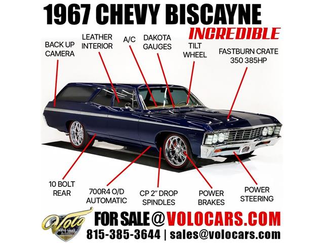 1967 Chevrolet Biscayne (CC-1998361) for sale in Volo, Illinois