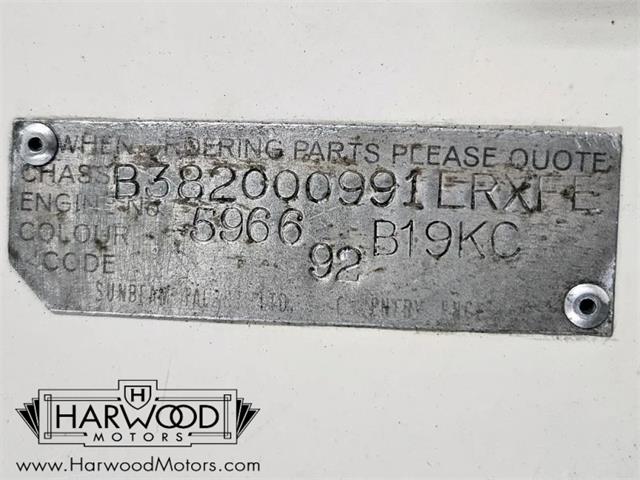 1965 Sunbeam Tiger (CC-1999168) for sale in Cleveland, Ohio