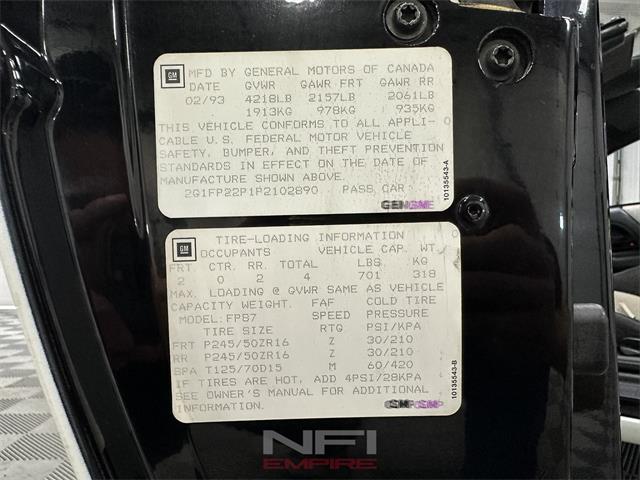1993 Chevrolet Camaro (CC-2001297) for sale in North East, Pennsylvania