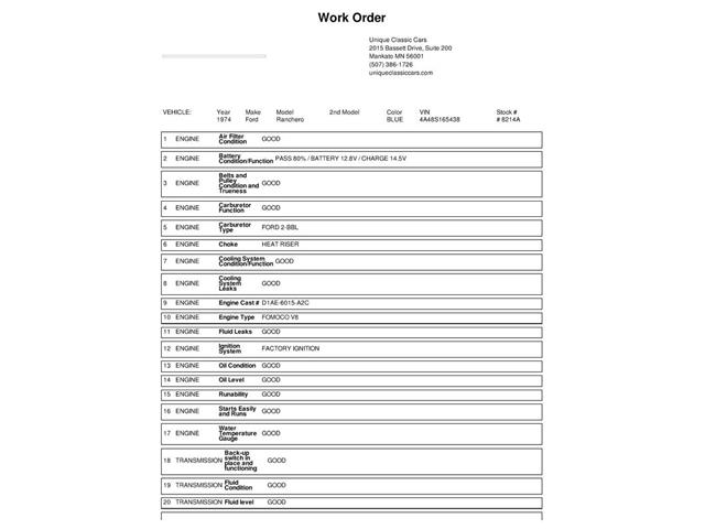 1974 Ford Ranchero (CC-2002952) for sale in Mankato, Minnesota