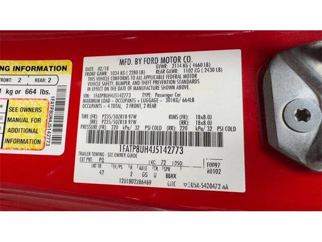 2018 Ford Mustang (CC-2003054) for sale in Clearwater, Florida