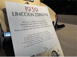 1939 Lincoln Zephyr (CC-2005265) for sale in Newfield, New Jersey