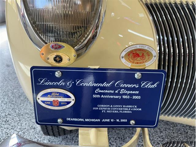1939 Lincoln Zephyr (CC-2005265) for sale in Newfield, New Jersey