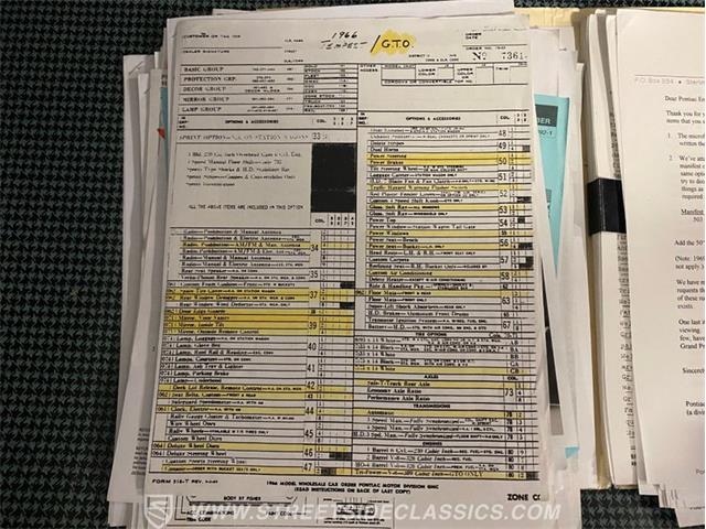 1966 Pontiac GTO (CC-2012691) for sale in Concord, North Carolina