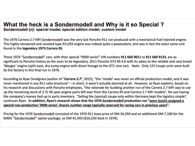 1976 Porsche 911 (CC-2015876) for sale in Jacksonville, Florida