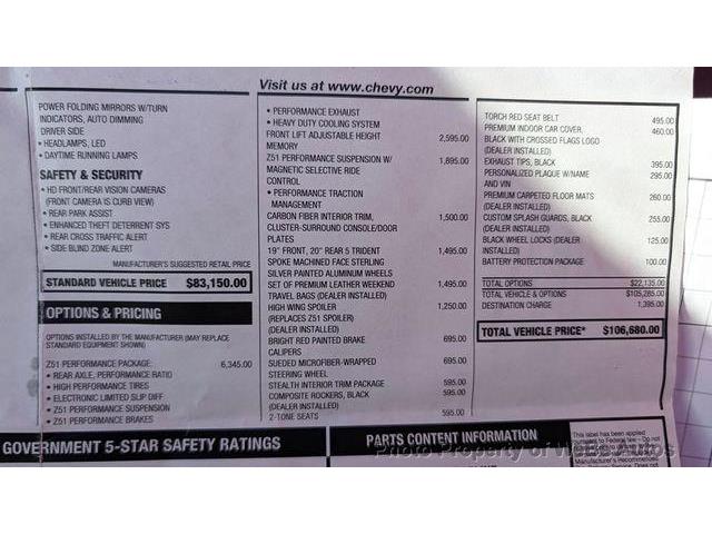 2023 Chevrolet Corvette (CC-2010733) for sale in East Northport, New York