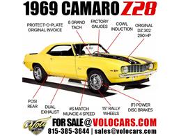 1969 Chevrolet Camaro (CC-2017422) for sale in Volo, Illinois