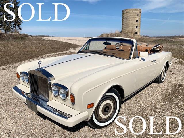 1989 Rolls-Royce Corniche (CC-2019257) for sale in Carey, Illinois