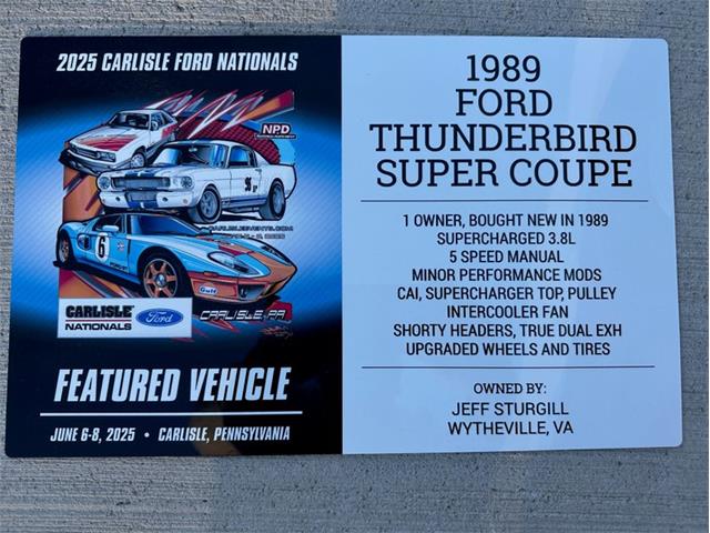 1989 Ford Thunderbird (CC-2021316) for sale in West Babylon, New York