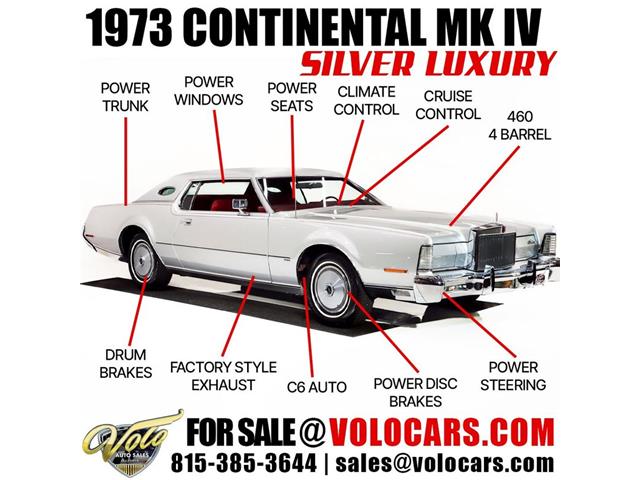 1973 Lincoln Continental (CC-2022258) for sale in Volo, Illinois