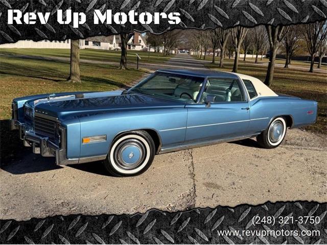1978 Cadillac Eldorado (CC-2023773) for sale in Shelby Township, Michigan