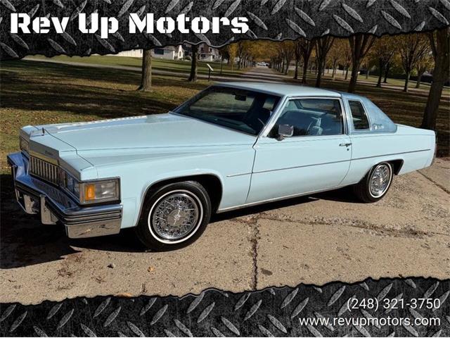 1978 Cadillac Coupe DeVille (CC-2023788) for sale in Shelby Township, Michigan