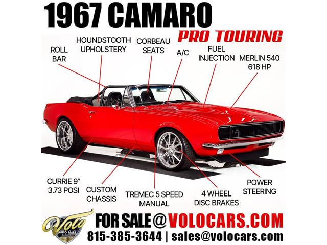 1967 Chevrolet Camaro (CC-2026367) for sale in Volo, Illinois