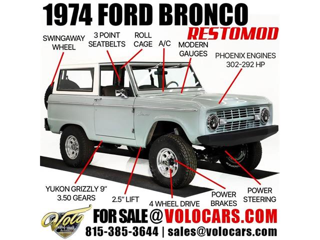 1974 Ford Bronco (CC-2026370) for sale in Volo, Illinois