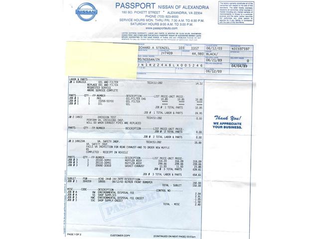 1990 Nissan 300ZX (CC-2027733) for sale in Beverly Hills, California