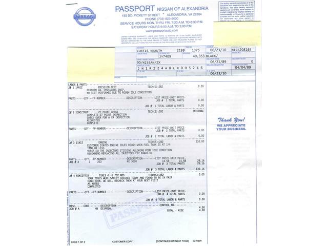 1990 Nissan 300ZX (CC-2027733) for sale in Beverly Hills, California