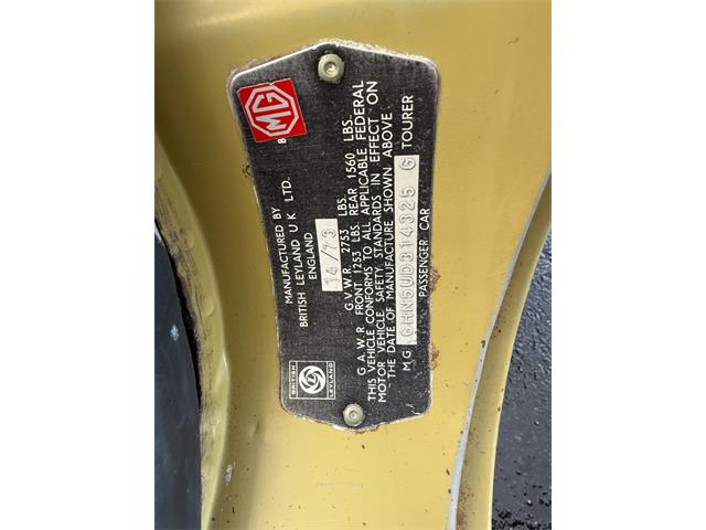1973 MG MGB (CC-2029176) for sale in Los Angeles, California