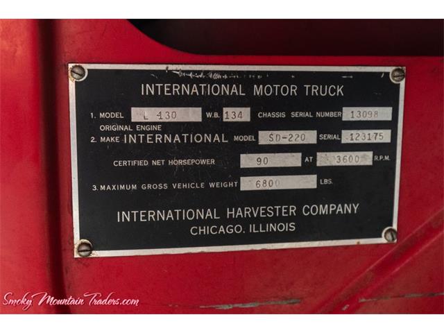 1951 International L130 (CC-2029675) for sale in Lenoir City, Tennessee
