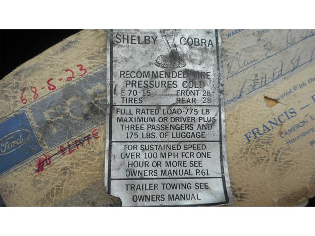 1968 Shelby GT500 (CC-2030118) for sale in Greenville, North Carolina
