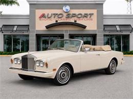 1986 Rolls-Royce Corniche (CC-2032810) for sale in Boca Raton, Florida