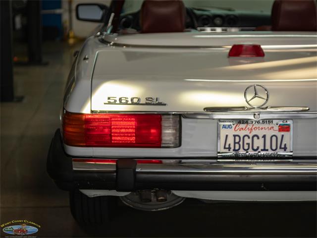 1987 Mercedes-Benz 560SL (CC-2032846) for sale in Torrance, California