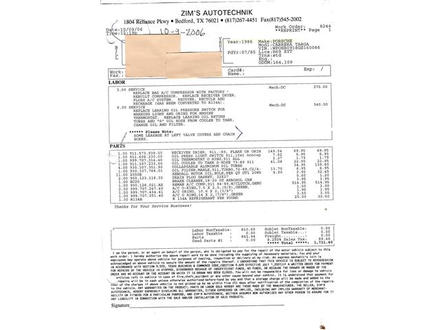 1986 Porsche Carrera (CC-2035716) for sale in Beverly Hills, California