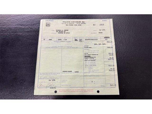 1981 Chevrolet Camaro (CC-2035786) for sale in Clearwater, Florida