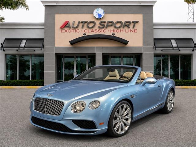 2016 Bentley Continental GTC V8 (CC-2030664) for sale in Boca Raton, Florida