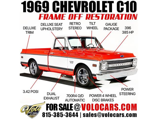 1969 Chevrolet C10 (CC-2038390) for sale in Volo, Illinois