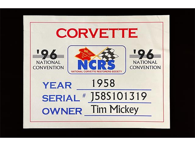 1958 Chevrolet Corvette (CC-2040250) for sale in Des Moines, Iowa