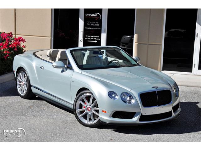 2014 Bentley Continental GT V8 S (CC-2040256) for sale in West Palm Beach, Florida