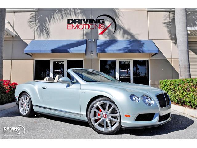 2014 Bentley Continental GT V8 S (CC-2040256) for sale in West Palm Beach, Florida