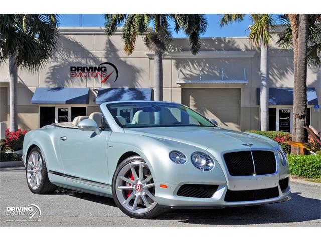 2014 Bentley Continental GT V8 S (CC-2040256) for sale in West Palm Beach, Florida