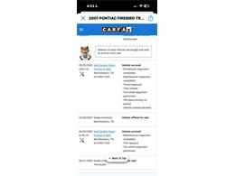 2001 Pontiac Firebird Trans Am (CC-2045305) for sale in Wilson, Oklahoma