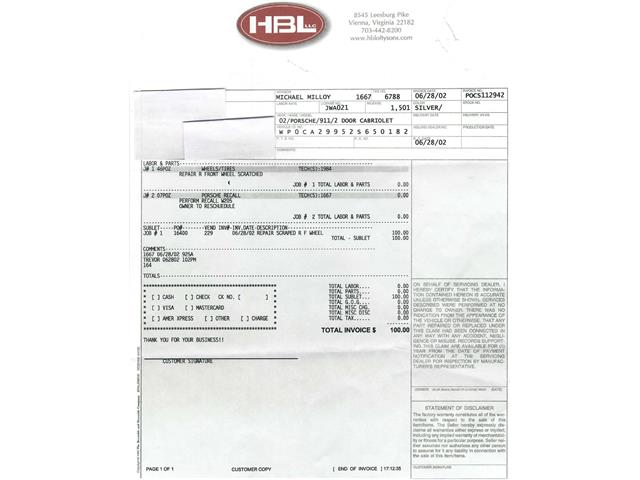 2002 Porsche 996 (CC-2045958) for sale in Beverly Hills, California