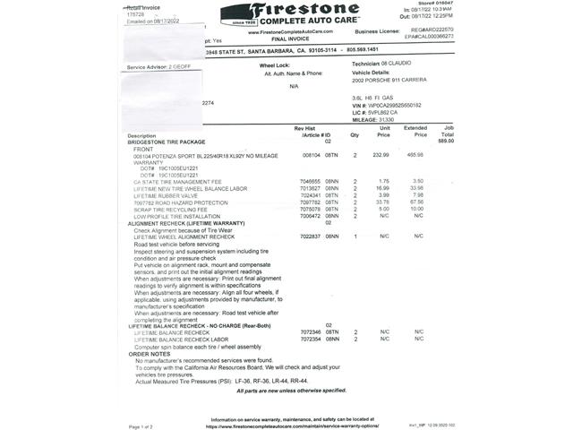 2002 Porsche 996 (CC-2045958) for sale in Beverly Hills, California