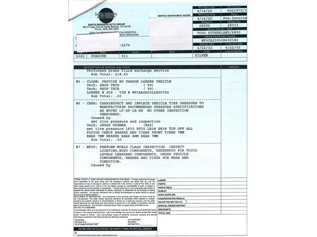 2002 Porsche 996 (CC-2045958) for sale in Beverly Hills, California