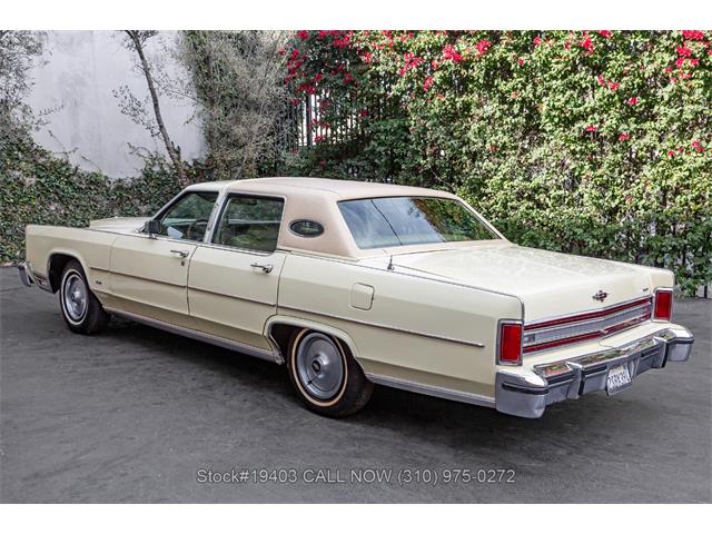 1978 Lincoln Continental (CC-2046630) for sale in Beverly Hills, California