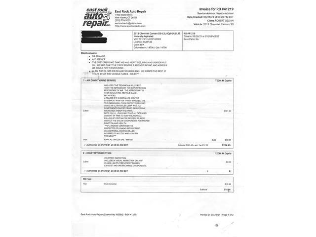 2013 Chevrolet Camaro (CC-2047529) for sale in Beverly Hills, California