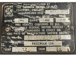 1972 Triumph TR6 (CC-2048614) for sale in West Chester, Pennsylvania