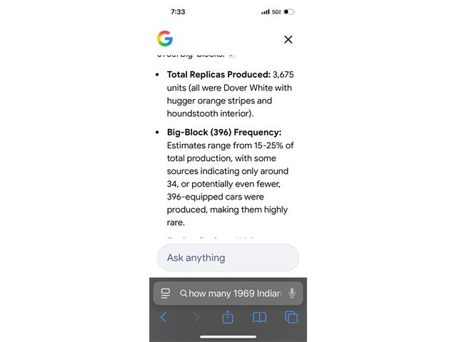 1969 Chevrolet Camaro (Indy Pace Car) (CC-2052995) for sale in Ann Arbor , Michigan