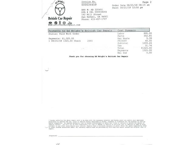 1967 MG MGB (CC-2053081) for sale in Beverly Hills, California