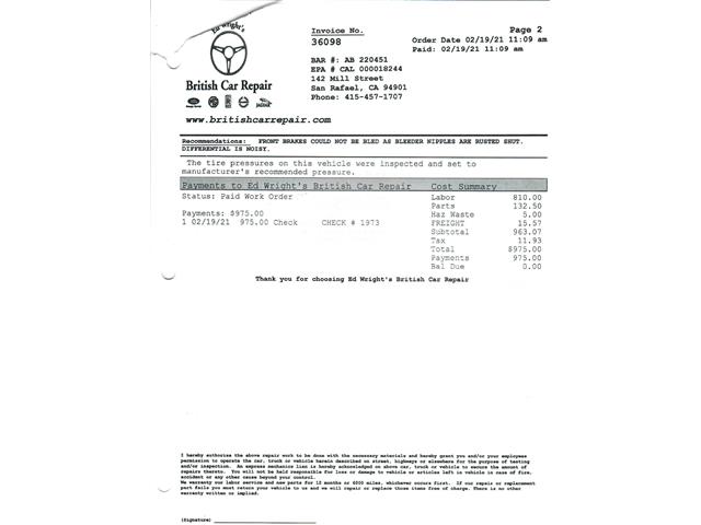 1967 MG MGB (CC-2053081) for sale in Beverly Hills, California