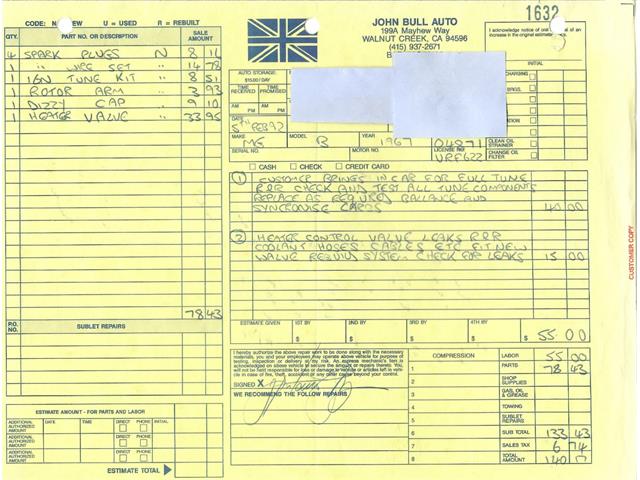 1967 MG MGB (CC-2053081) for sale in Beverly Hills, California
