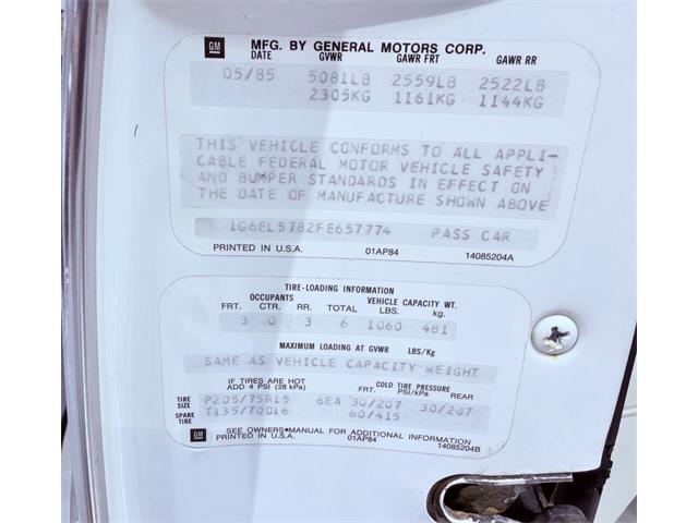 1985 Cadillac Eldorado (CC-2054474) for sale in Hilton, New York