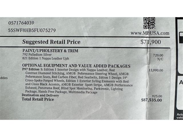 2015 Mercedes-Benz C-Class (CC-2055909) for sale in Medina, Minnesota